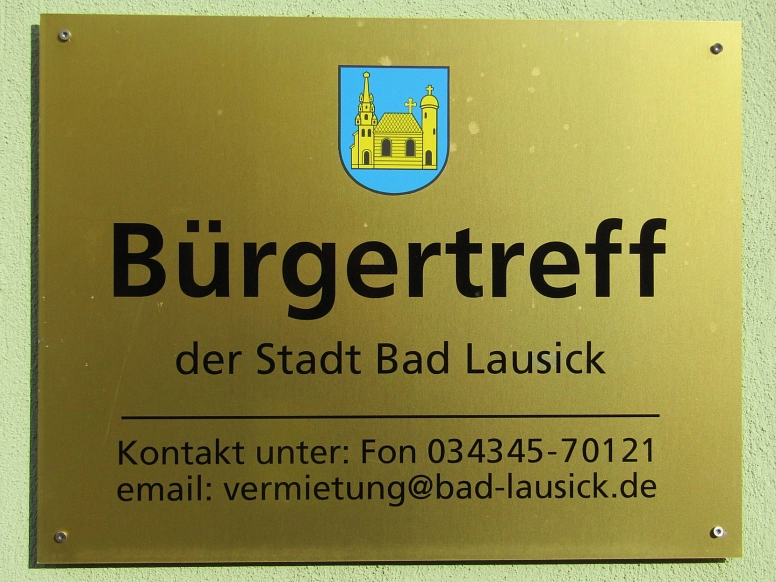 Bürgertreff&nbsp;&copy;&nbsp;Stadt Bad Lausick