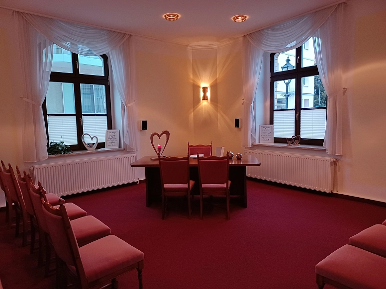 Trauzimmer im Rathaus Trauzimmer © Stadt Bad Lausick